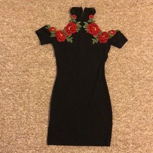 Black Rose Dress